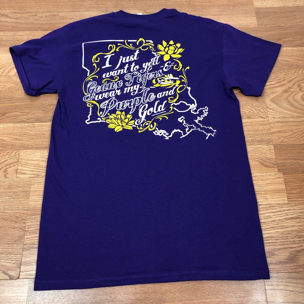 LSU College Tee Small